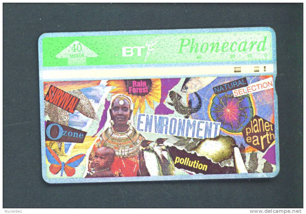 UK  -  Optical Phonecard As Scan - BT Emissions Générales