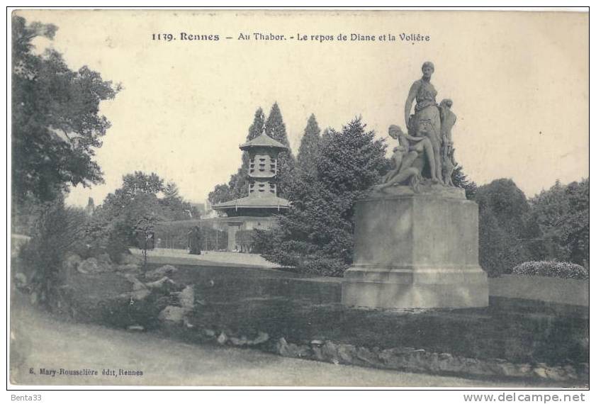 RENNES - Au Thabord - Le Repos De Diane Et La Volière - Rennes