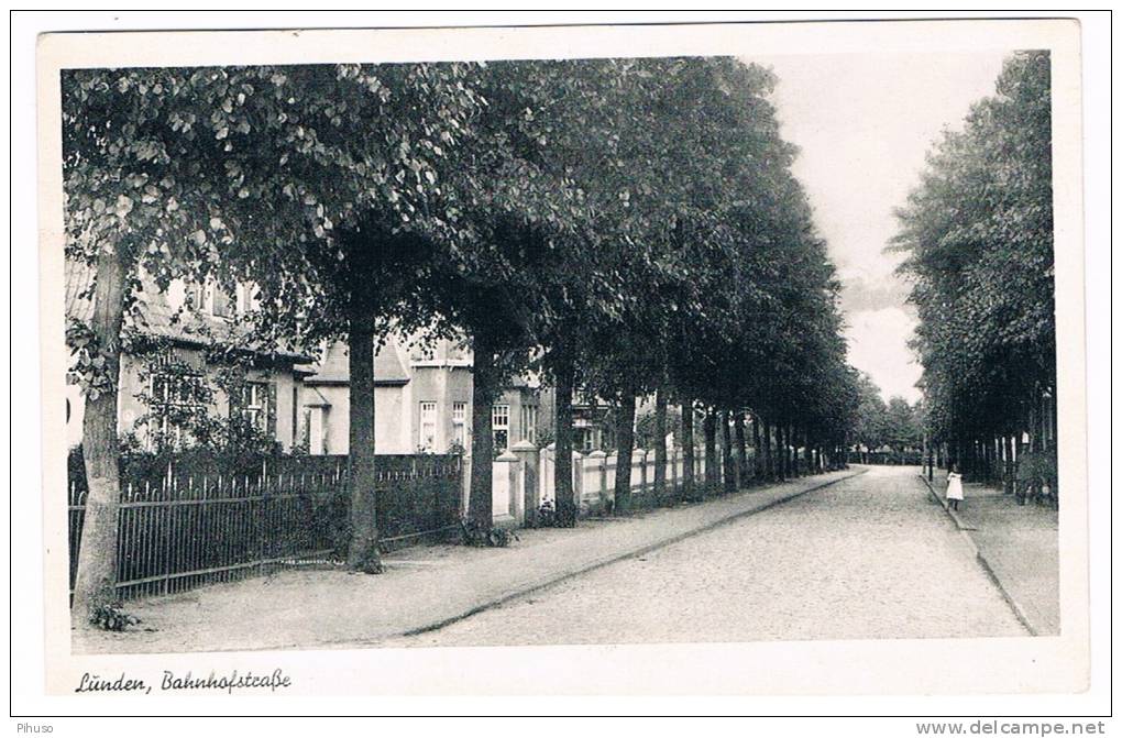 D2409     LÜNDEN : Bahnhofstrasse - Lunden