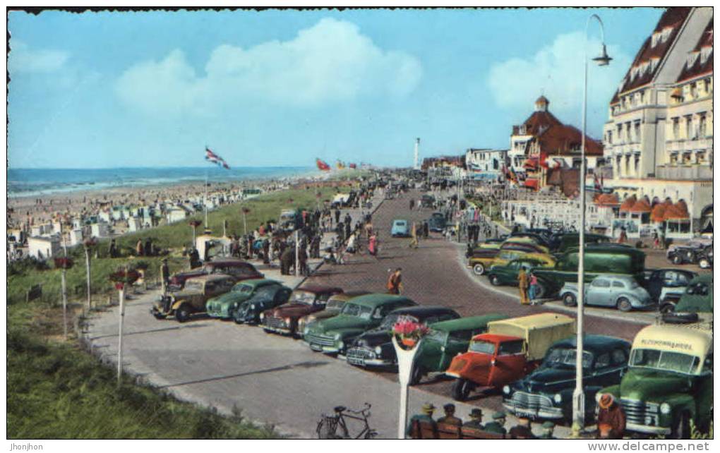 Netherlands - Postcard Unused - Noordwijk Aan Zee- Kon.Wilhelmina Boulevard - Noordwijk (aan Zee)