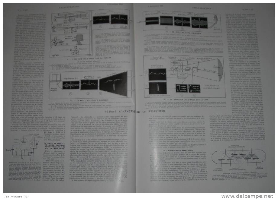 L´Illustration N°4879 - 5 Septembre 1936. T.S.F. Et Télévision. - L'Illustration