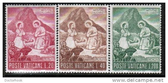 VATICAN   Scott #  420-2*  VF MINT LH - Unused Stamps