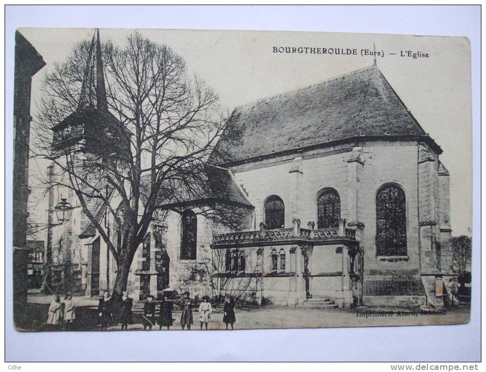 27 - BB - BOURGTHEROULDE - L' EGLISE - Bourgtheroulde