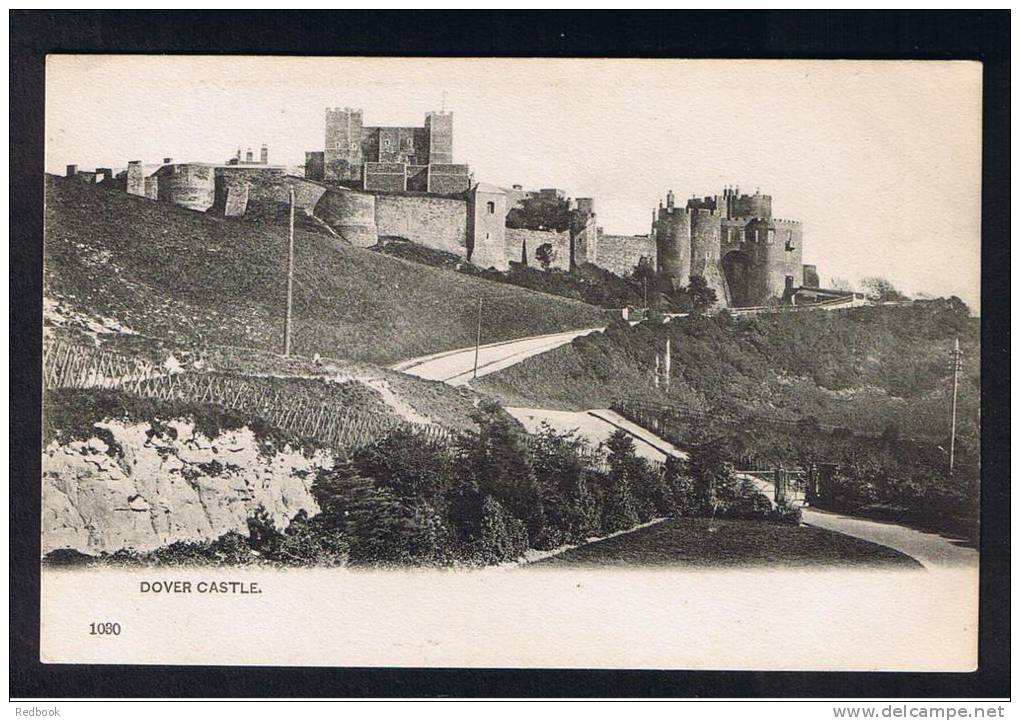 RB 820 - Early Postcard Dover Castle Kent (1090) - Dover