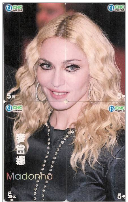 MADONNA  PUZZLE   USED    NR 32 - Musik