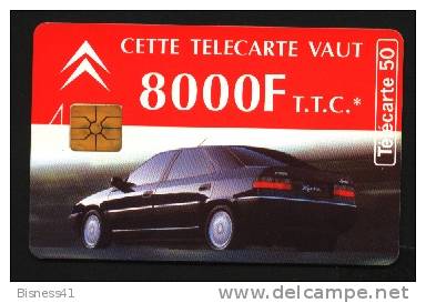 Télécarte 50u Utilisée Luxe  Citroën Xantia  F1537B    Du 12 / 1994 - “600 Agences”