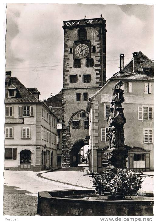 Postal RIBEAUVILLÉ (haut Rhin). Place Du Marché - Ribeauvillé