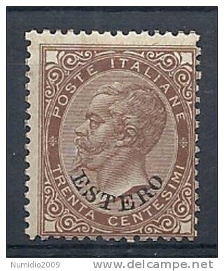 1874 LEVANTE EMISSIONI GENERALI EFFIGE 30 CENT MNH ** - RR9694-2 - Algemene Uitgaven