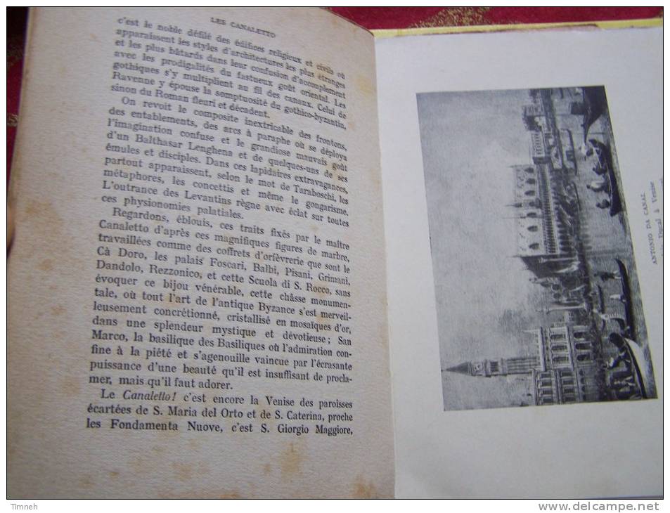 CANALETTO par Octave UZANNE - MAITRES ANCIENS et MODERNES  Gustave GEFFROY - 1925  EDITIONS NILSSON -