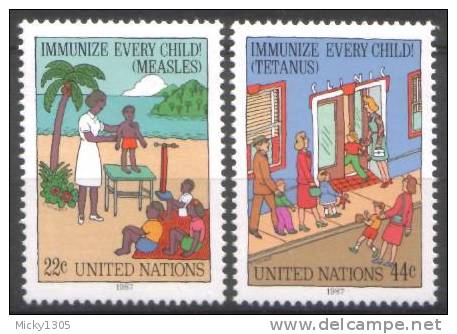 UN New York - Mi-Nr 542/543 Postfrisch / MNH ** (B727) - Oblitérés