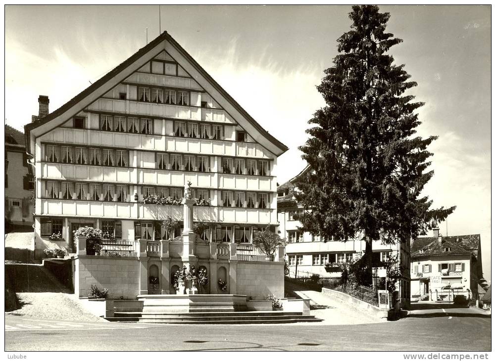 Trogen - Dorfbrunnen Beim Landsgemeindeplatz             Ca. 1950 - Trogen