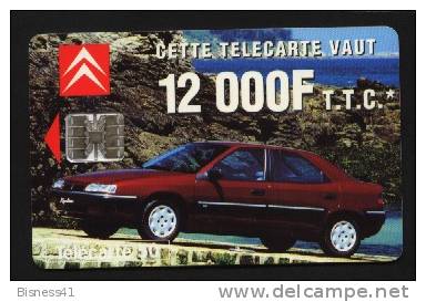 Télécarte 50u Utilisée Luxe  Citroën 12000F  F634    Du 03 / 1996 - “600 Agences”