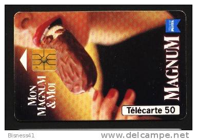 Télécarte 50u Utilisée Luxe   Magnum Glaces   F529    Du 12 / 1994 - “600 Agences”