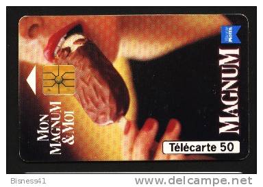 Télécarte 50u Utilisée Luxe   Magnum Glaces   F529    Du 12 / 1994 - 600 Agences