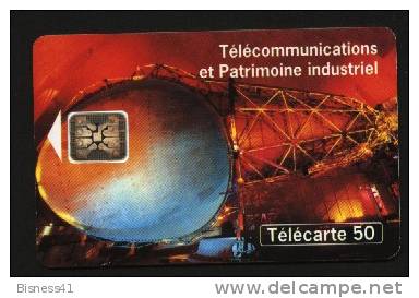 Télécarte 50u Utilisée Luxe   Telecom Et Patrimoine   F522    Du 10 / 1994 - “600 Agences”