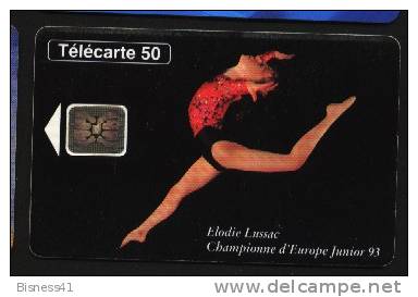 Télécarte 50u Utilisée Luxe  Elodie Lussac    F423   Du 09 / 1993 - 600 Agences