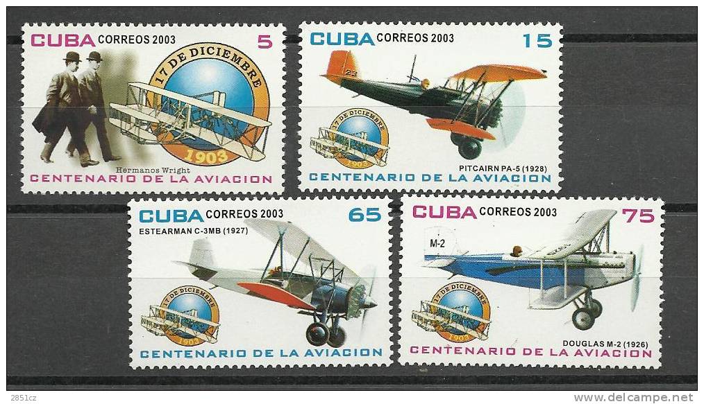 AIRPLANES, Cuba, 2003. - Nuevos