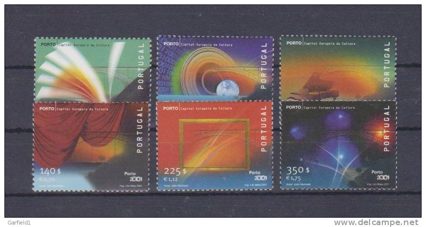 Portugal 2001  Mi.Nr. 2508 / 13 , Porto Capital Europeia Da Cultura - Postfrisch / MNH / (**) - Nuevos