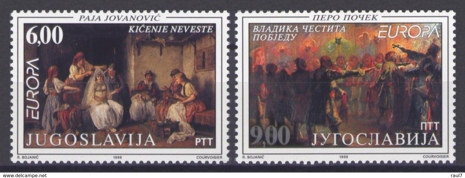 EUROPA 1998 - Yougoslavie - 2 Val Neufs // Mnh - 1998