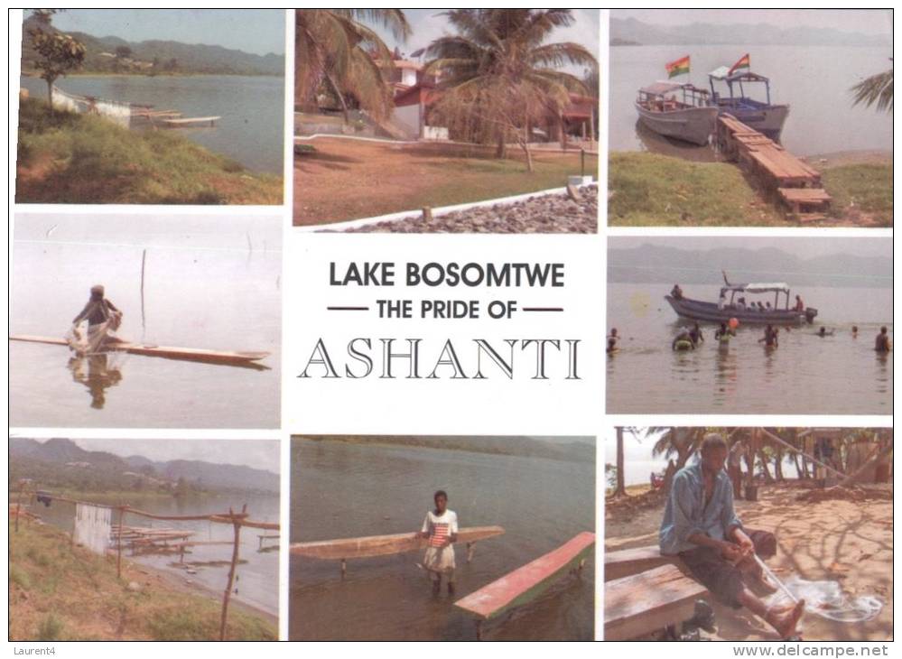 (405) Ghana - Afrique - Lake Bosomtwe Ashanti - Ghana - Gold Coast