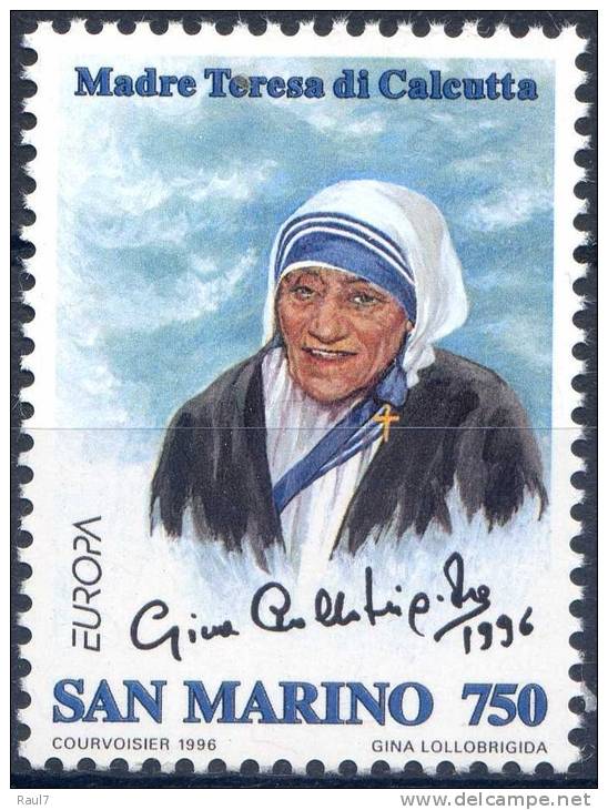 EUROPA-CEPT 1996 - San Marin - 1V NEUF ** (MNH) - 1996