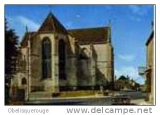 89 NEUVY SAUTOUR ABSIDE DE L EGLISE N ° E 89276 176 0467 VOITURE MERCEDES - Neuvy Sautour