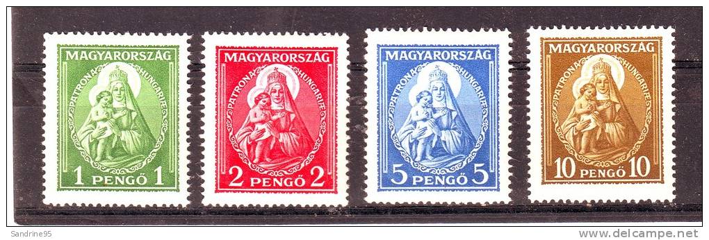 HONGRIE MADONE ET ENFANT - Used Stamps