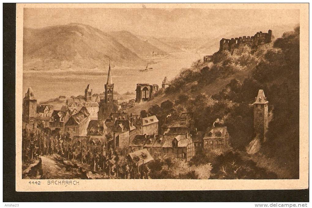 Germany, 4442 Bacharach ( Rhein ) - Kupfertiedruck-Verlag Von Karl Rud. Bremer & Co., Koln A. Rh - Bacharach