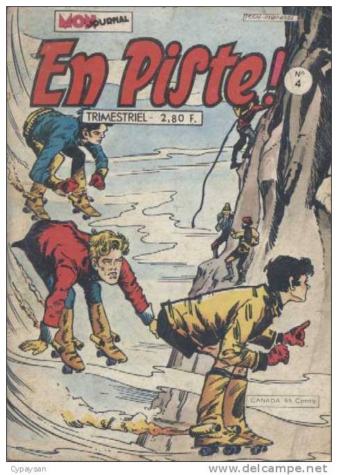 EN PISTE N° 4 BE MON JOURNAL 1978 RARE - Mon Journal