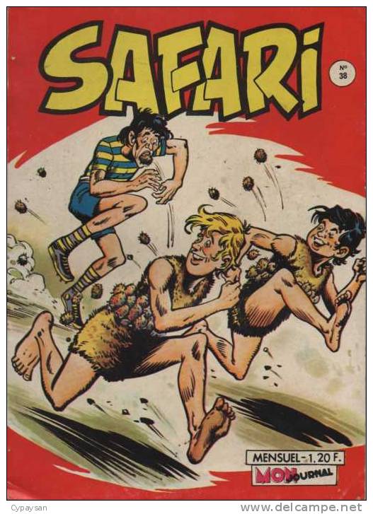 SAFARI N° 38  BE MON JOURNAL 1970 - Safari