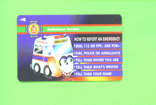 JERSEY - Magnetic Phonecard As Scan/Ambulance - [ 7] Jersey Und Guernsey