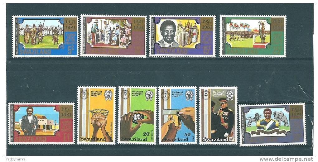 Swaziland:   375/ 384 ** - Swaziland (1968-...)