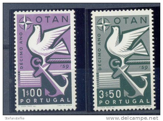 Portugal : 459 - 460 ** MNH  (zie Scan) - Unused Stamps