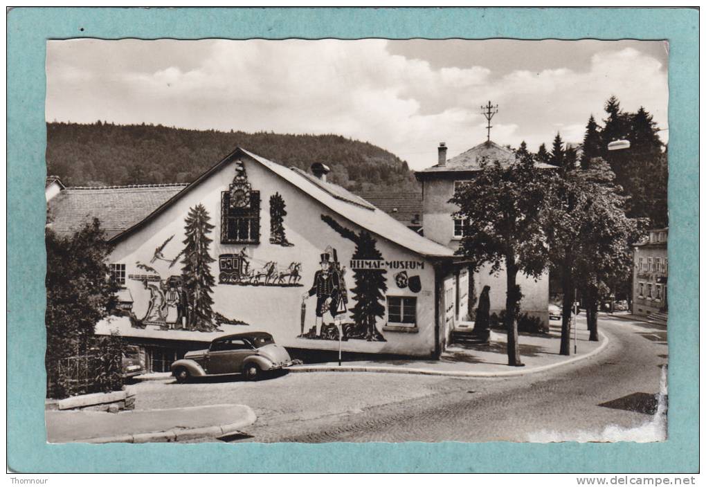 TRIBERG / Schwarzwald , 685 M  -  Heimatmuseum  -  CARTE PHOTO   - ( Défaut Angle Bas Droit ) - Triberg