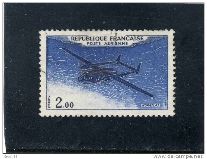 TIMBRES - FRANCE - France Poste Aérienne 38 Oblitéré - 1960-.... Matasellados