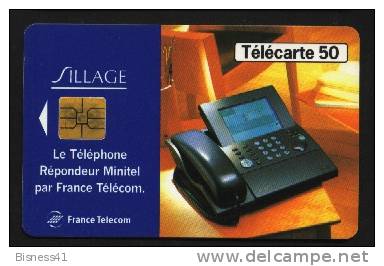 Télécarte 50u Utilisée Luxe     Sillage     F569   Du 07/ 1995 - 600 Agences