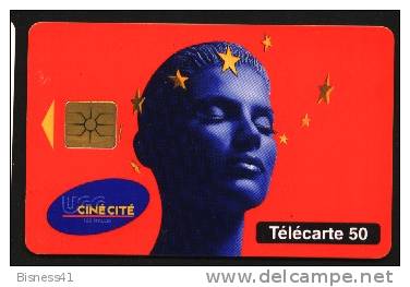 Télécarte 50u Utilisée Luxe     UGC Cinécité      F579   Du 08/ 1995 - 600 Agences