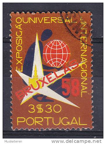 Portugal 1958 Mi. 863    3.30 E Weltaustellung In Brüssel - Usati