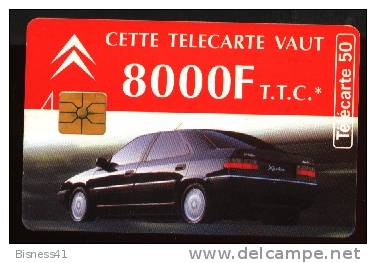 Télécarte 50u Utilisée Luxe     Citroën Xantia      F537B   Du 12/ 1994 - 600 Agences