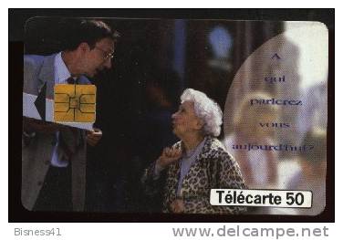 Télécarte 50u Utilisée Luxe    Publi Dame      F916A   Du 10/ 1998 - 600 Agences