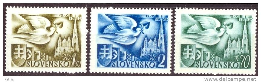 Slocakia 1942 Dove MNH - Lot. 220 - Ungebraucht