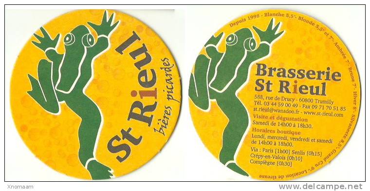 Saint Rieul - Biere Picarde - Beer Mats