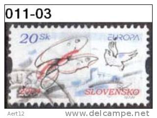 SLOVAKIA, 2004,  Europa-CEPT, Cancelled (o), Sc. 454. - 2004