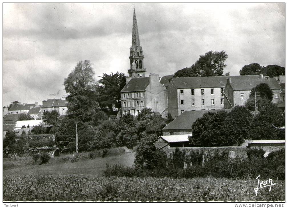 ELLIANT FINISTERE VUE GENERALE 1960 - Elliant