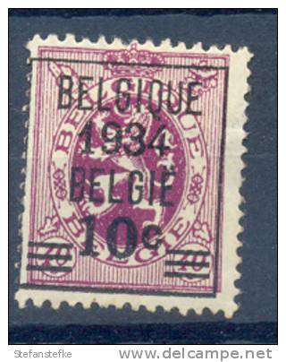 Belgie Ocb Nr:   376  * MH   ( Zie  Scan) - 1929-1937 Lion Héraldique