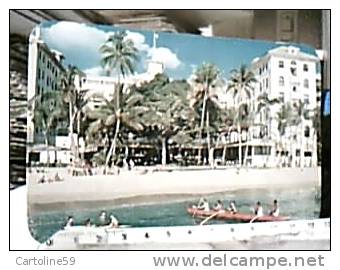 HAWAI WAIKIKI BEACH AND THE MOANA HOTEL S1957  DP5802 - Honolulu