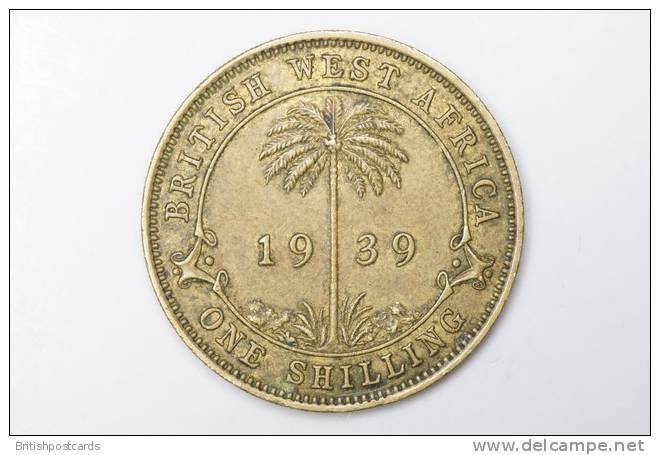 British West Africa - 1 Shilling - 1939 - George VI - Nigeria