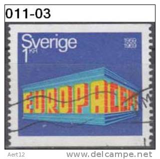 SWEDEN, 1969, Europa;  Europa-CEPT, Cancelled (o), Sc. 815. - 1969