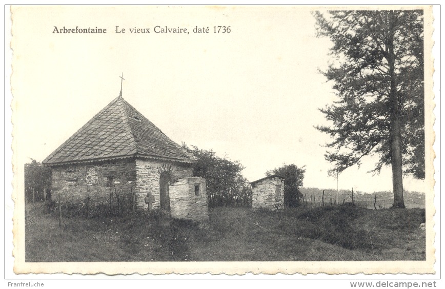 ARBREFONTAINE (4990) Le Vieux Calvaire - Lierneux