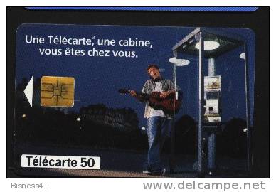 Télécarte 50u Utilisée Luxe    Guitare FT       F813  Du 12/ 1997 - 600 Agences